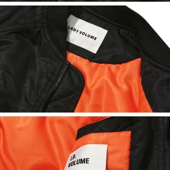 [BUNJANG] Lady Volume Bomber Padded Jacket - Black / 레이디볼륨 패딩 봄버 자켓 블랙