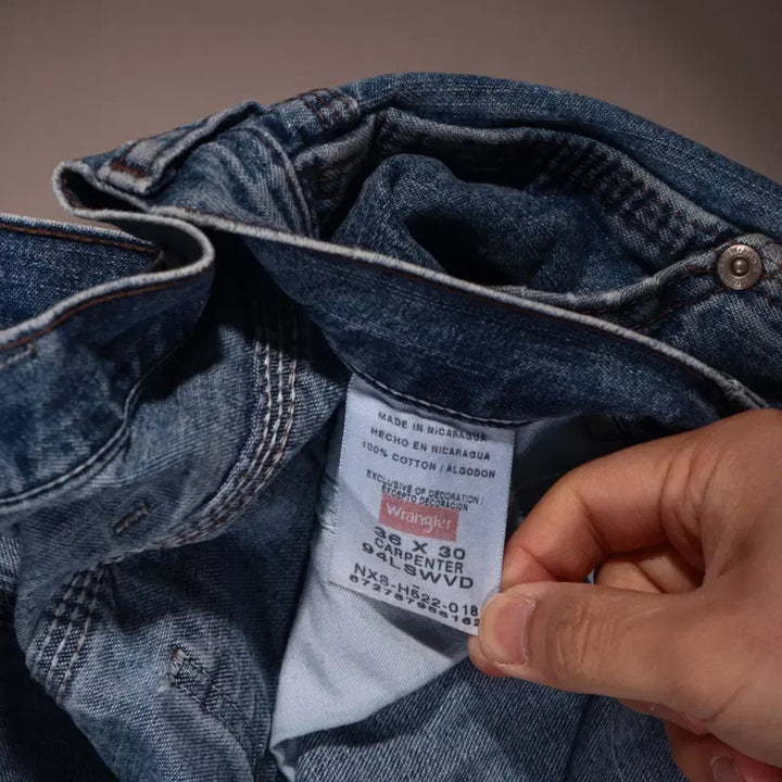 [BUNJANG] Wrangler Carpenter Denim Pants C314 / 랭글러 카펜터 데님 팬츠 C314
