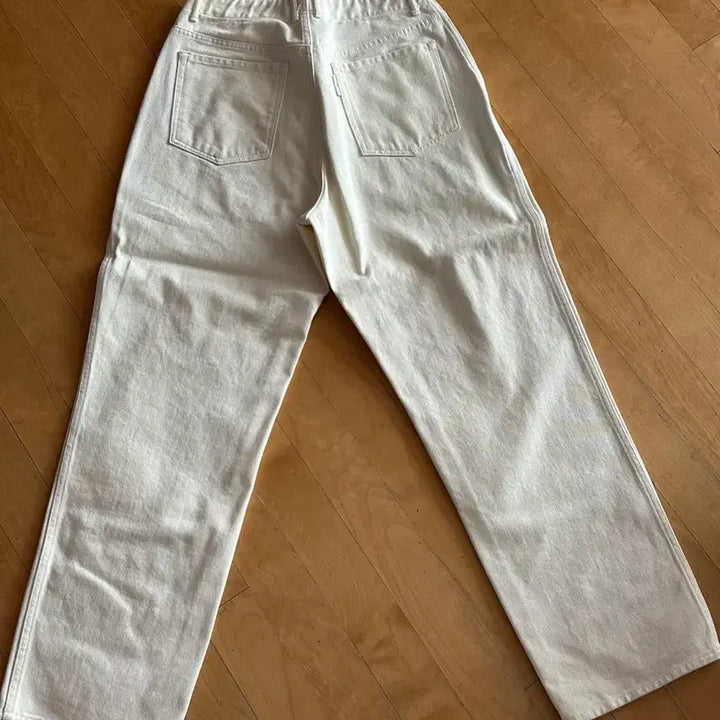 [BUNJANG] Pottery White Denim Jeans / 포터리 화이트 데님