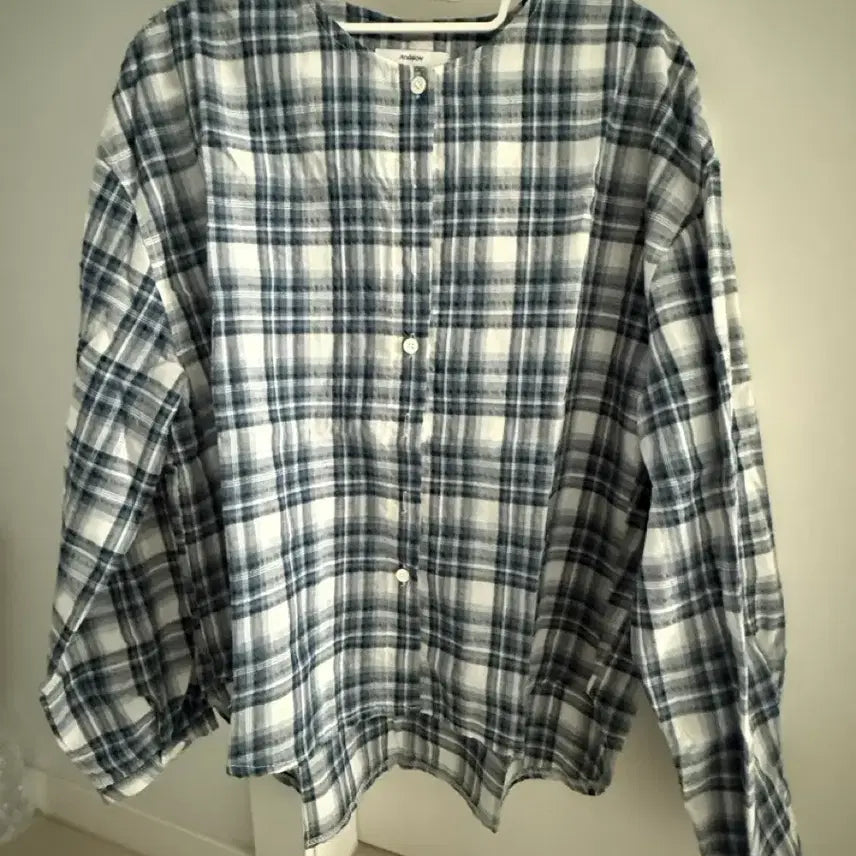[BUNJANG] Andslow Checkered Shirt / 앤드슬로우 Andslow 체크 셔츠