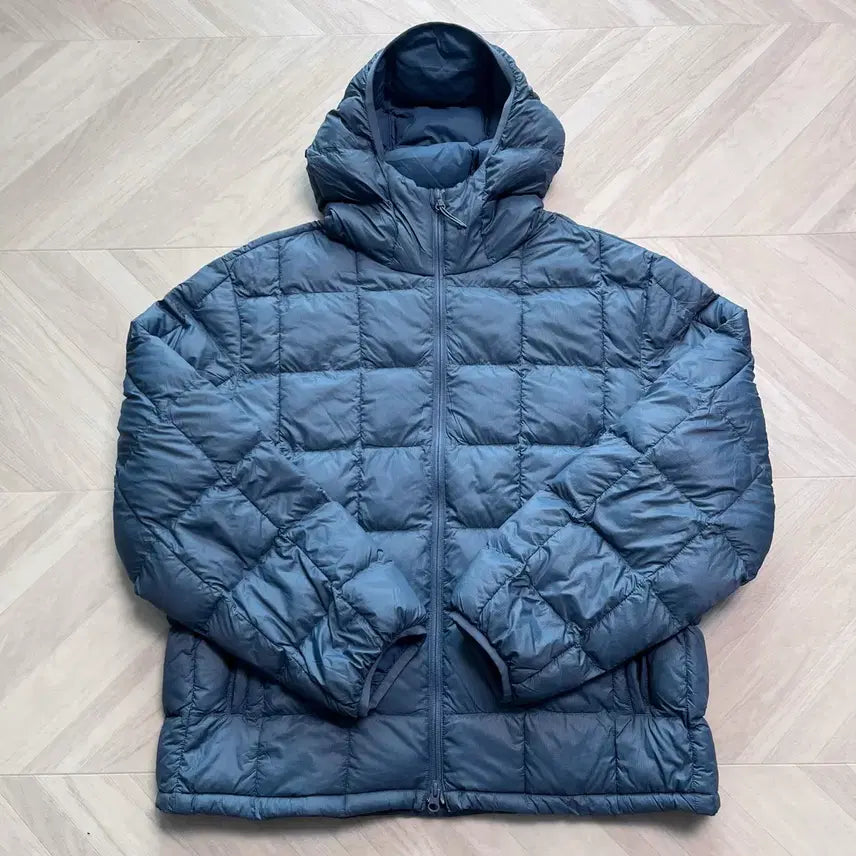 [BUNJANG] Musinsa Standard Lightweight Padded Jacket (Blue Gray 2XL) / 무신사스탠다드-경량 패딩 재킷 (블루그레이2XL)