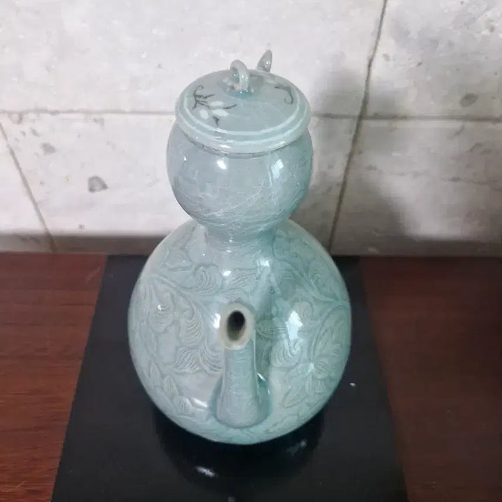 [SOLD OUT] 북한 청자 도자기 주전자
