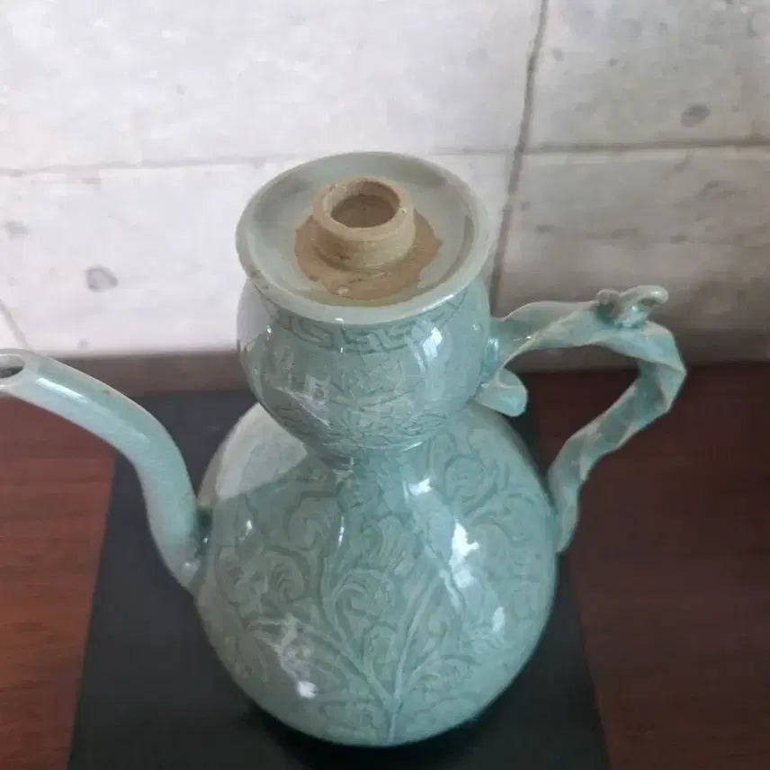 [SOLD OUT] 북한 청자 도자기 주전자