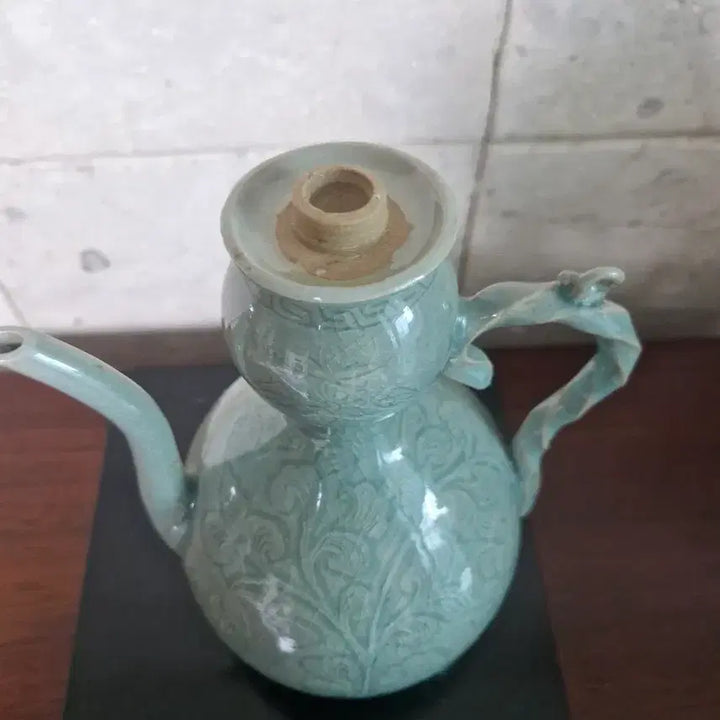 [SOLD OUT] 북한 청자 도자기 주전자