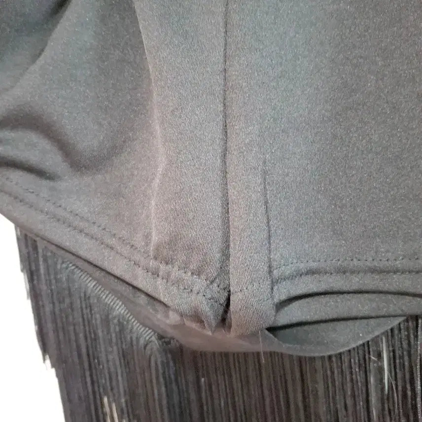 [BUNJANG] Black Pleated Four-Tier Dance Skirt / 블랙 라인댄스 언블플릿츠4단  스커트