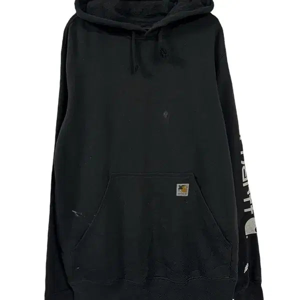 [BUNJANG] Carhartt Loose Fit Hoodie Black / [S] 21FW CARHARTT 칼하트 루즈핏 후드티 블랙