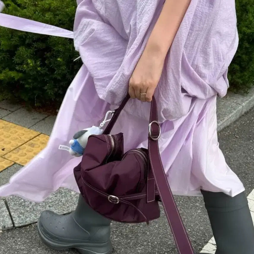 [BUNJANG] Hyekey Purple Crossbody Bag / 혜키 포티백 퍼플