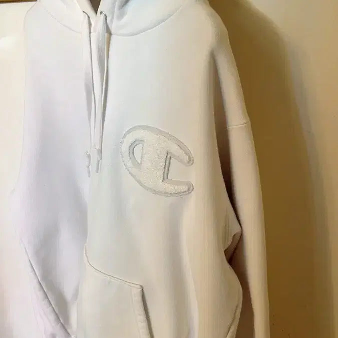 [BUNJANG] Champion White Hoodie / 참피온후드