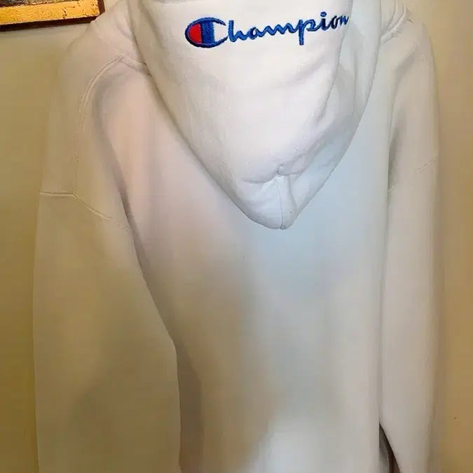 [BUNJANG] Champion White Hoodie / 참피온후드