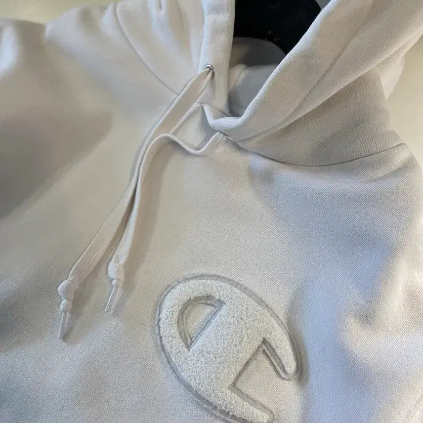 [BUNJANG] Champion White Hoodie / 참피온후드
