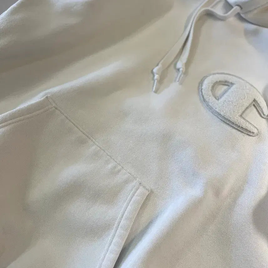 [BUNJANG] Champion White Hoodie / 참피온후드