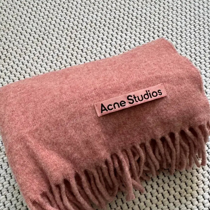 [BUNJANG] Acne Studios Pink Muffler / 아크네 스튜디오 핑크 머플러