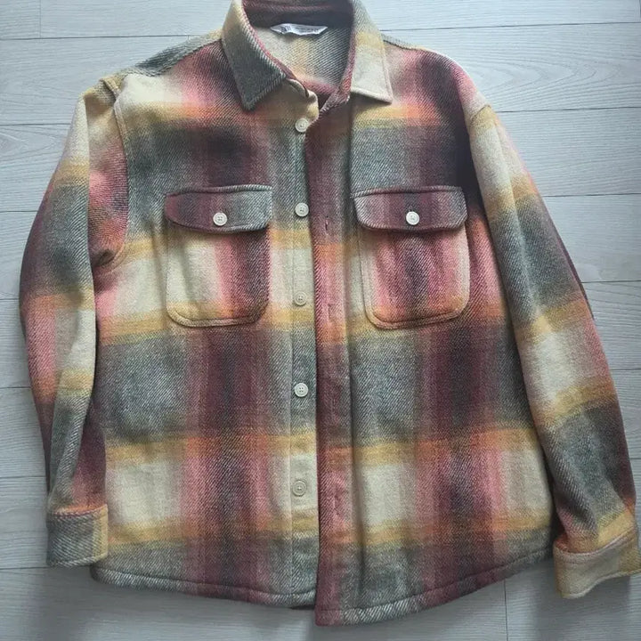 [BUNJANG] ZARA Checkered Shirt Jacket / 자라 체크 셔츠자켓