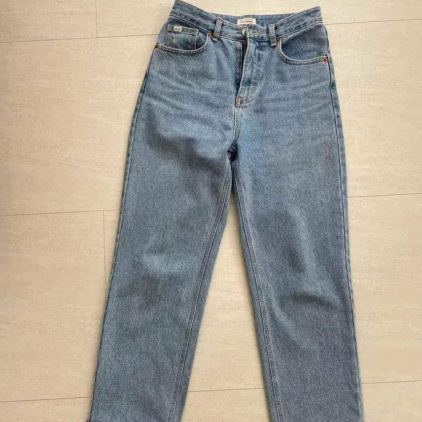 [BUNJANG] fllanel Denim Pants Medium Blue S (Straight Fit) / (fllanel/플라넬/6만원) 데님 팬츠 중청 S (스트레이트 핏)