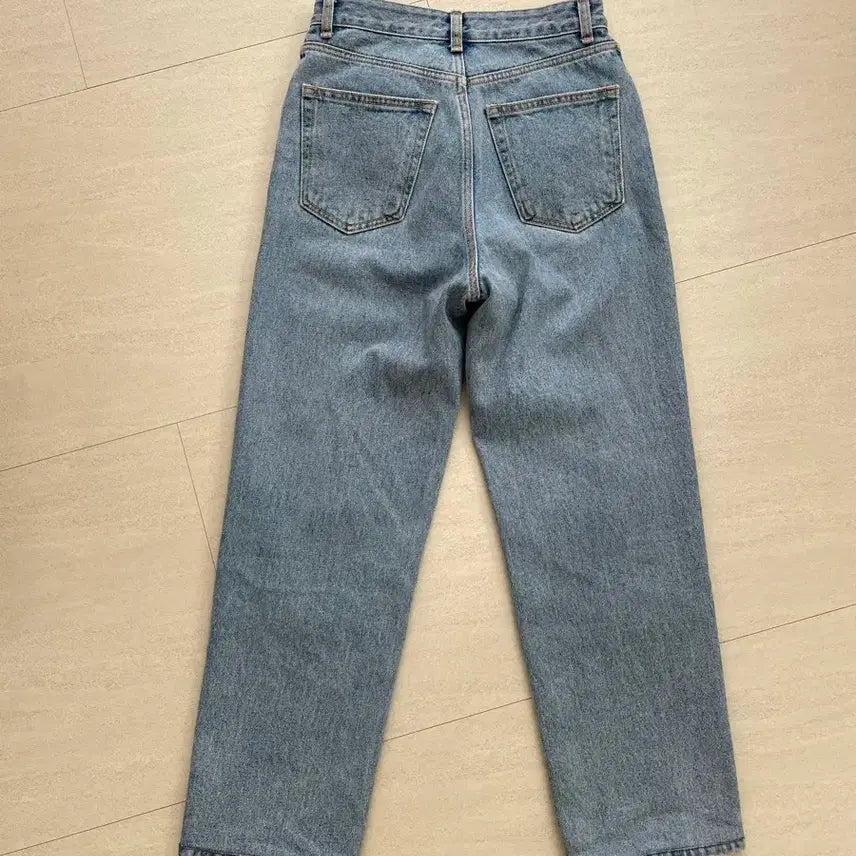 [BUNJANG] fllanel Denim Pants Medium Blue S (Straight Fit) / (fllanel/플라넬/6만원) 데님 팬츠 중청 S (스트레이트 핏)