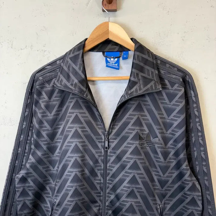 [BUNJANG] Adidas Vintage Firebird Pattern Track Top Jersey / [2XL] 아디다스 빈티지 파이어버드 패턴 트랙탑 져지