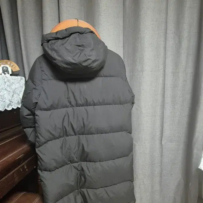 [BUNJANG] Millet Black Long Padded Jacket (Unisex) / 밀레 블랙 롱패딩(남여공용)