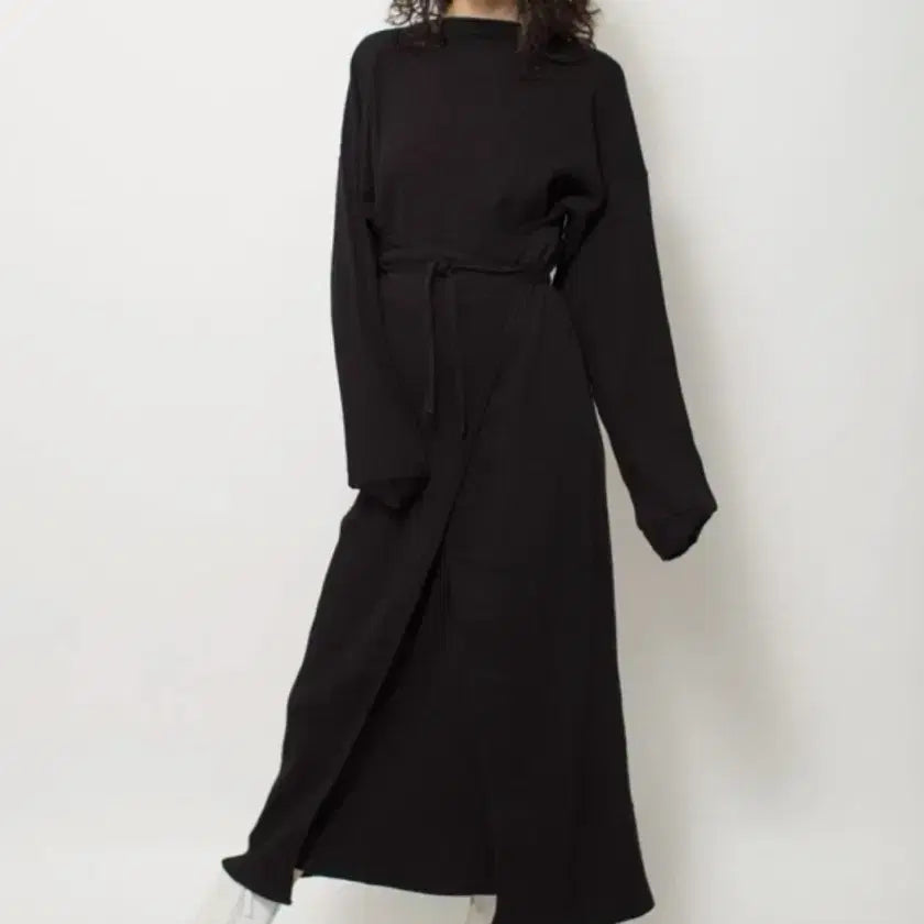[BUNJANG] Baserange Shaw Kaftan Black Dress L / 베이스레인지 쇼 카프탄 블랙 원피스 L