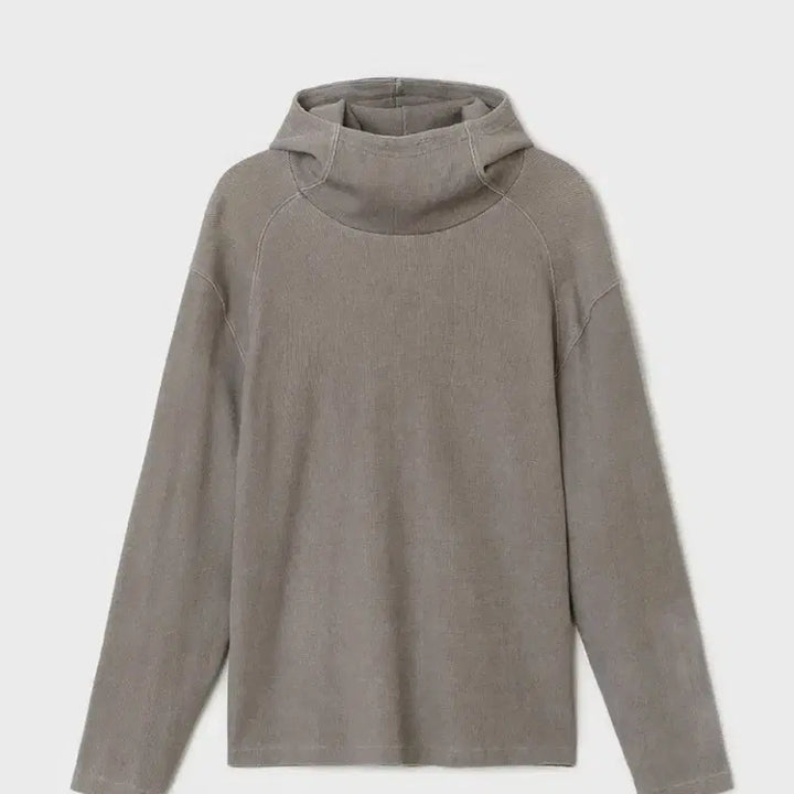 [SOLD OUT] 벨리에 후디드 롱슬리브 티셔츠 브라운