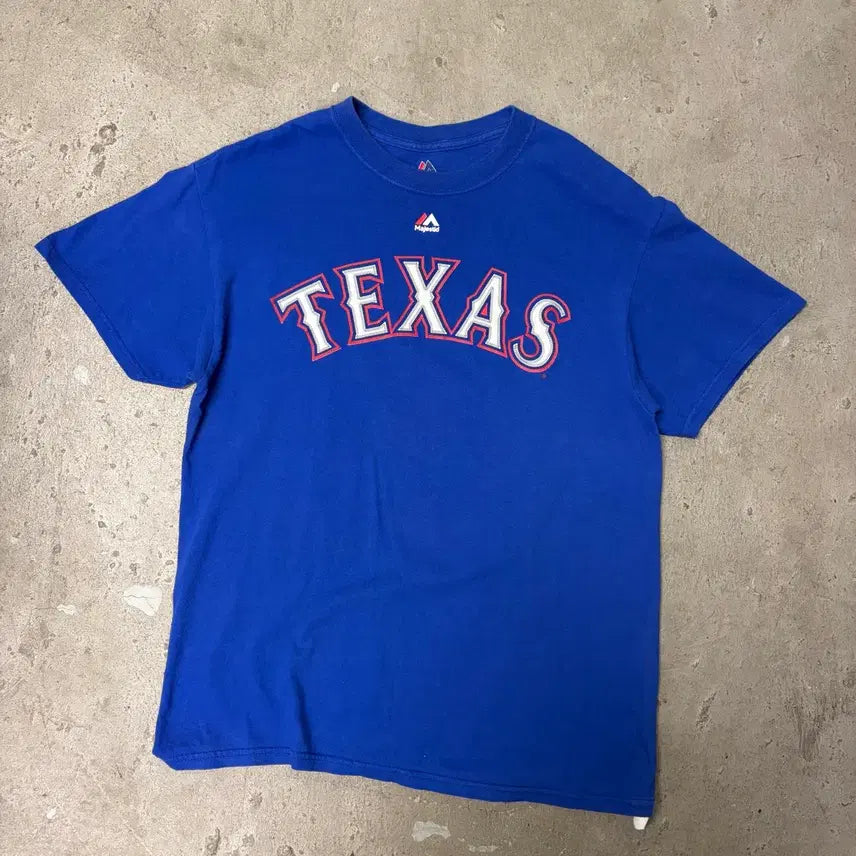 [SOLD OUT] 마제스틱 엠엘비 텍사스 추신수 반팔티[2166]