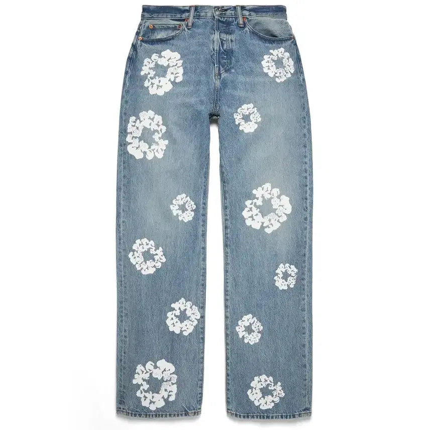 [BUNJANG] Denim Tears Cottonless Baggy Denim Pants / [ 34 X 34 ] FW25 데님티어스 코튼리스 배기 데님팬츠