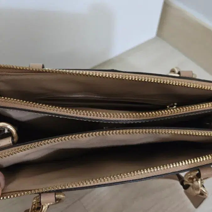 [BUNJANG] Coach Christy Carryall Satchel Bag Nude Beige / 정품 코치 크리스티 캐리올 사첼백 정가30만 누드베이지