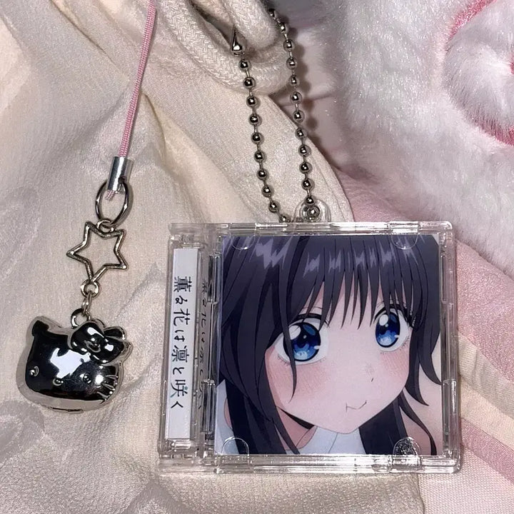 [BUNJANG] NFC Acrylic CD Keyring / [향기로운 꽃은 늠름하게 핀다] NFC 볼빵빵 와구리 아크릴 CD 키링
