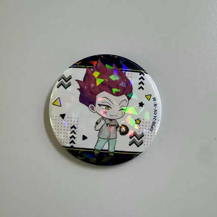 [BUNJANG] Hunter x Hunter Hisoka Baseball Badge / 헌터헌터 히소카 야구뱃지