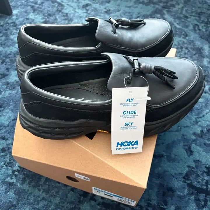 [BUNJANG] Hoka Speed Loafer Black Shoes (260mm) / 호카 스피드로퍼 260