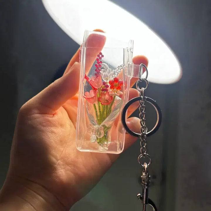 [BUNJANG] Handmade Bouquet Keychain / 부케 키링