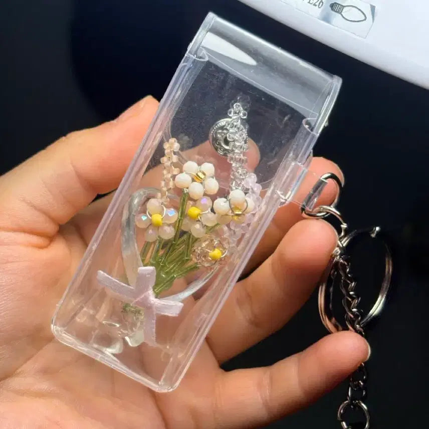 [BUNJANG] Handmade Bouquet Keychain / 부케 키링