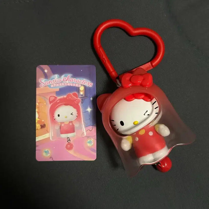 [BUNJANG] Sanrio Hello Kitty Furin Keychain / 산리오 헬로키티 후우링 키링 (미사용)