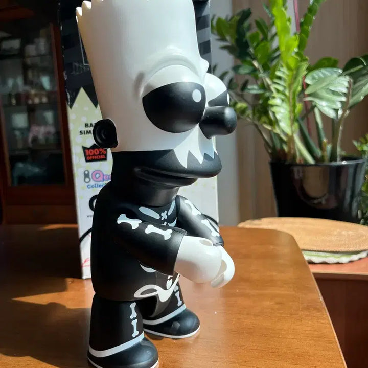 [BUNJANG] Toy2R Bart Simpson Skeleton Qee Figure / 바트 심슨 아트토이 피규어(스켈레톤 시리즈)