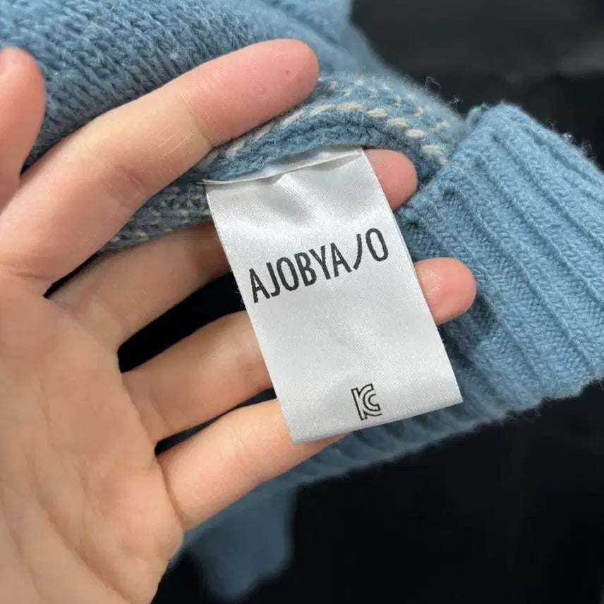 [BUNJANG] Ajo by Ajo Knit Hoodie / 아조바이아조 정품 니트 후드티