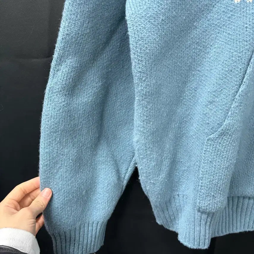 [BUNJANG] Ajo by Ajo Knit Hoodie / 아조바이아조 정품 니트 후드티