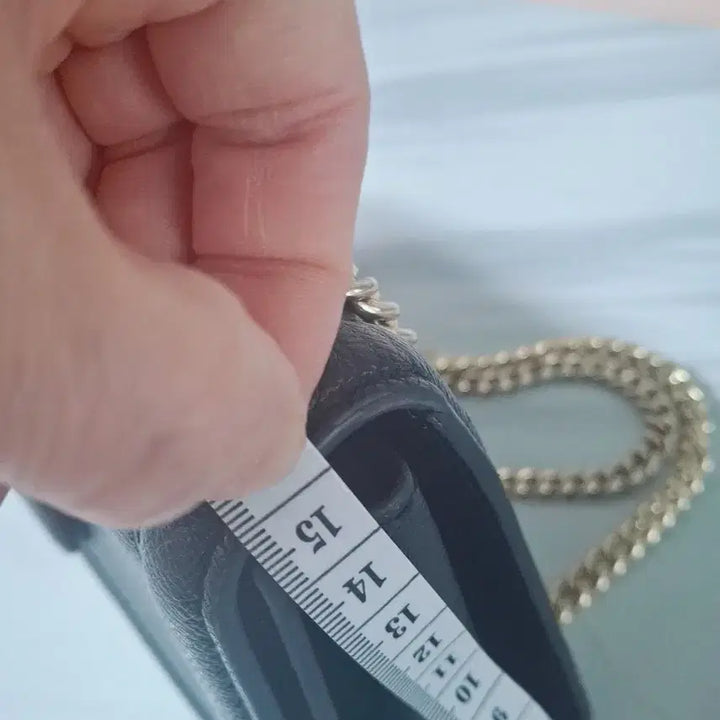 [BUNJANG] Ferragamo Black Chain Shoulder Bag / 페라가모 블랙 체인 숄더백