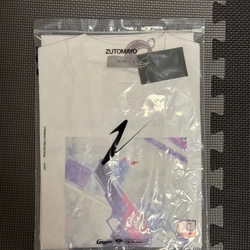 [BUNJANG] ZUTOMATO MIRROR SHOOTER Short Sleeve T-Shirt XL White / ZUTOMATO, XL) MIRROR SHOOTER TEE