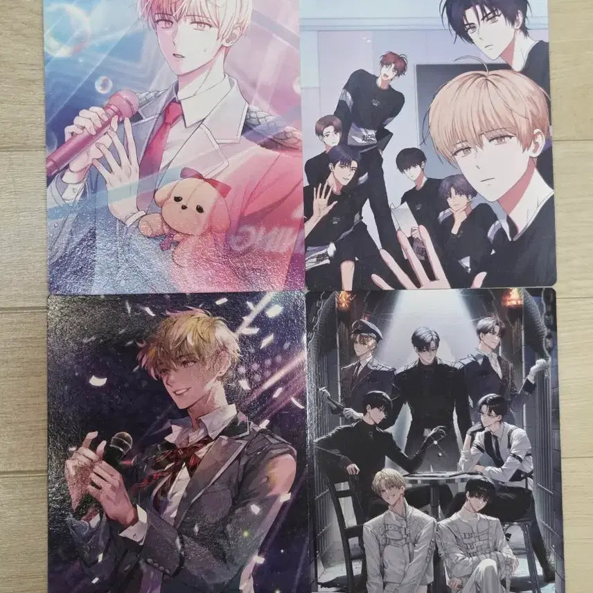 [BUNJANG] Debut or Die Webtoon Postcard Set / 데못죽 웹못죽 1부 3부 4부 엽서