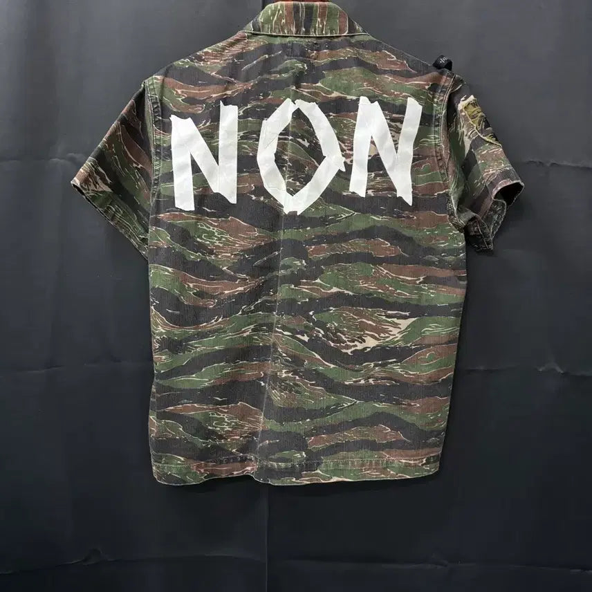 [BUNJANG] WTAPS Tiger Camo Short Sleeve Shirt / 더블탭스 타이거 카모 반팔 셔츠