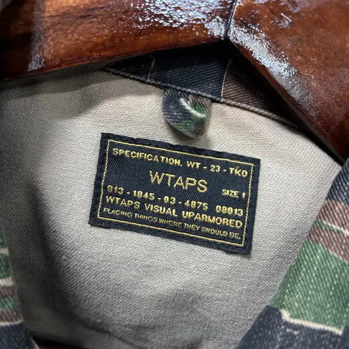 [BUNJANG] WTAPS Tiger Camo Short Sleeve Shirt / 더블탭스 타이거 카모 반팔 셔츠