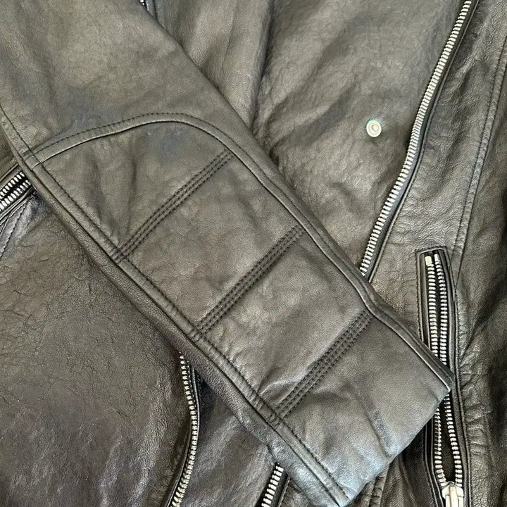 [BUNJANG] Sandro Leather Jacket / 산드로 양가죽 자켓(55)