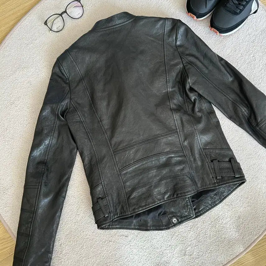 [BUNJANG] Sandro Leather Jacket / 산드로 양가죽 자켓(55)