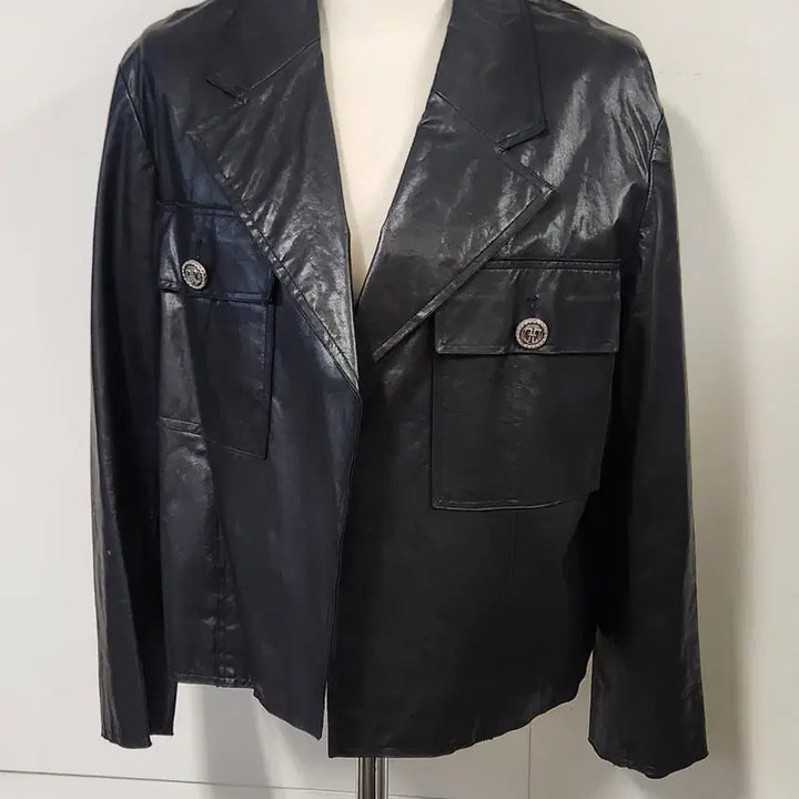 [BUNJANG] Time Leather Jacket / 타임 가죽자켓 가슴둘레 82