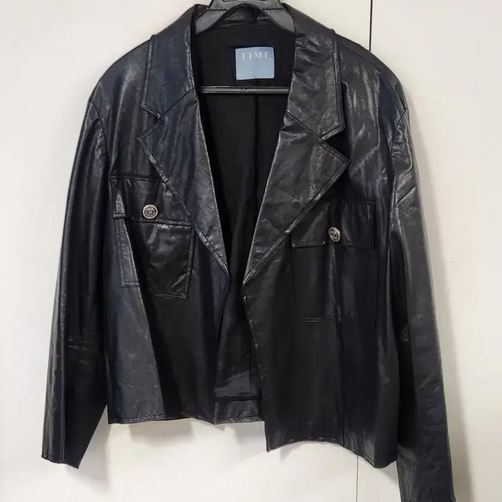[BUNJANG] Time Leather Jacket / 타임 가죽자켓 가슴둘레 82