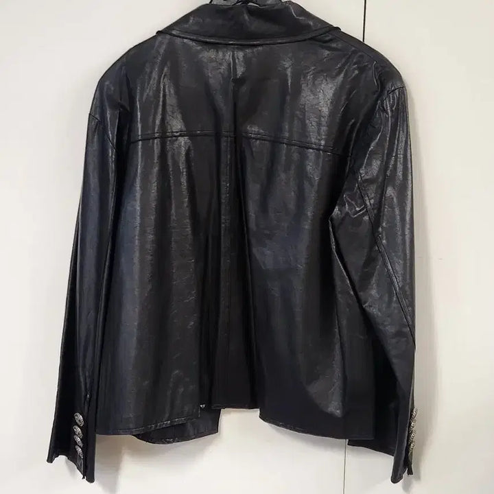 [BUNJANG] Time Leather Jacket / 타임 가죽자켓 가슴둘레 82