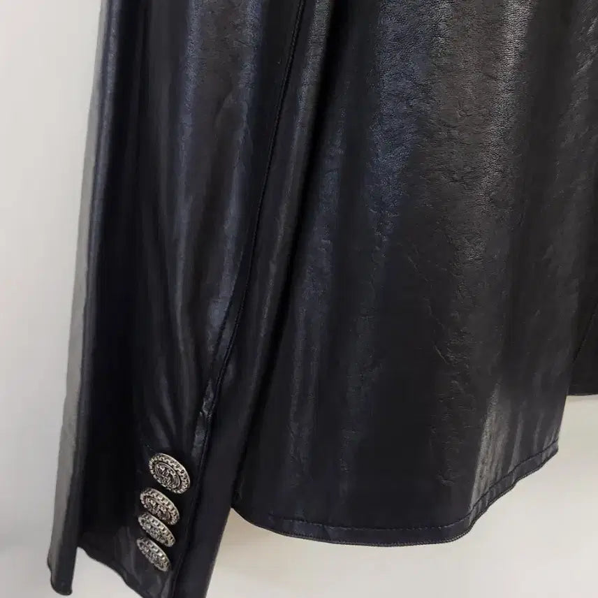 [BUNJANG] Time Leather Jacket / 타임 가죽자켓 가슴둘레 82