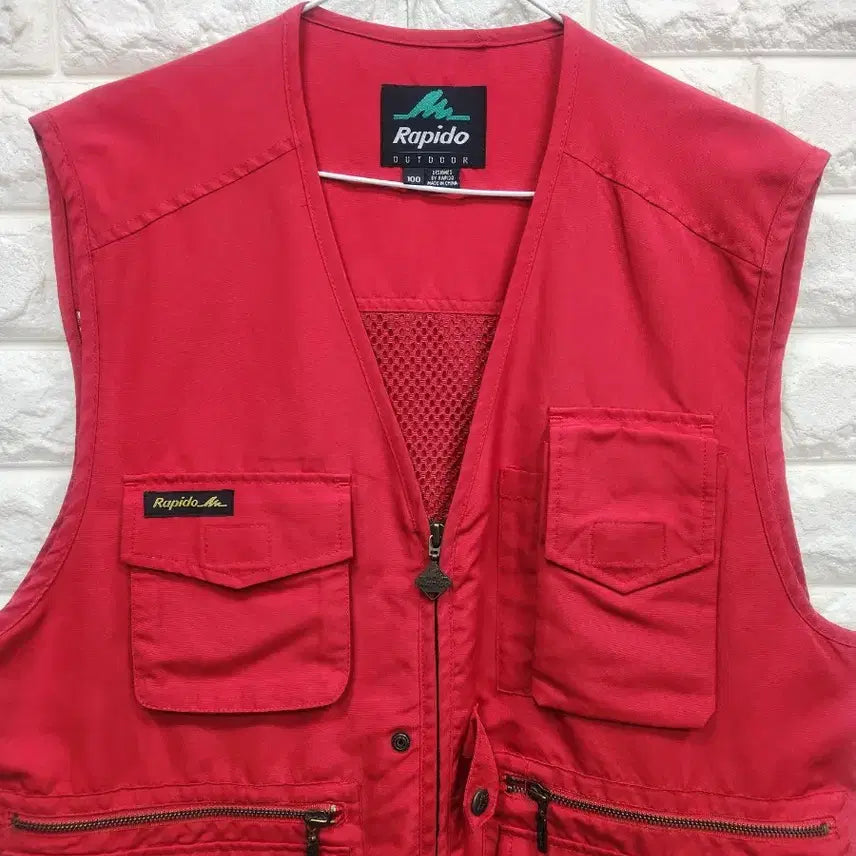 [BUNJANG] Rapido Zip-up Vest Size 100 / 라피도 집업 조끼 100사이즈 k436