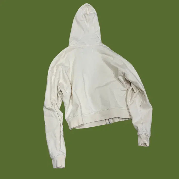 [BUNJANG] Calvin Klein Ivory Hooded Zip-up / CK 캘빈클라인 아이보리 후드집업