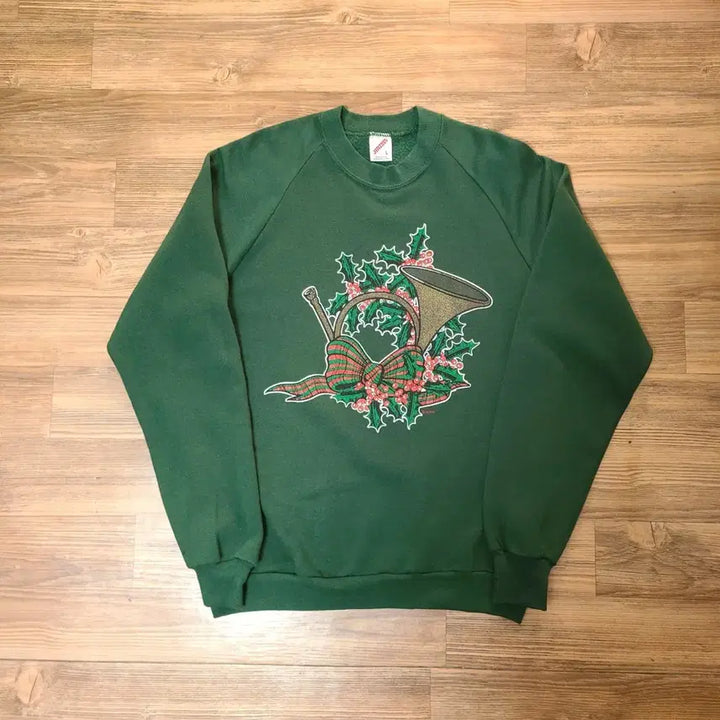 [BUNJANG] Jerzees Raglan Khaki Sweatshirt / 80s USA  jerzees 나그랑 카키 빈티지 스웻셔츠 긴팔 맨투맨