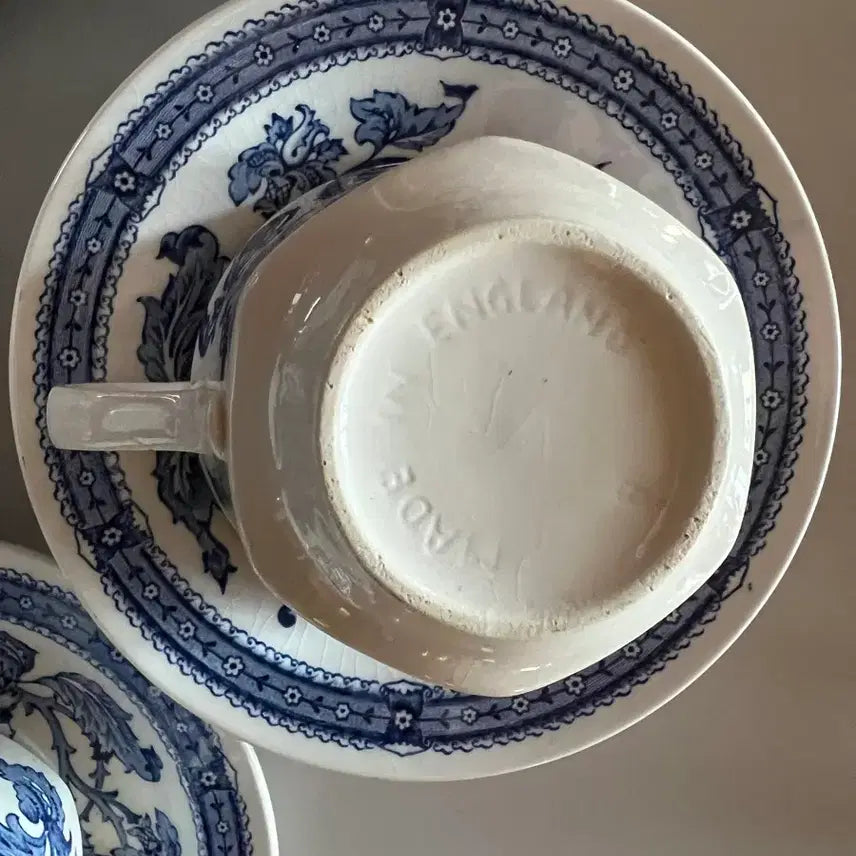 [BUNJANG] Ridgway Jacobean Ironstone Tea Set / 빈티지 리지웨이 자코비안  아이언스톤 티세트